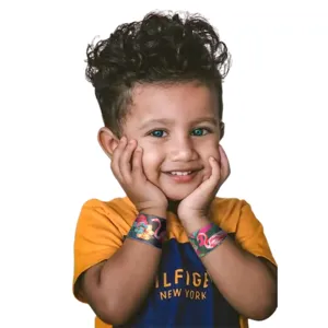 Enfants Hawaï Flamant Rose Bracelets Slap Été Tropical Bracelets Fête Jouets Cadeaux