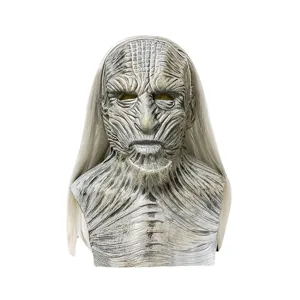 Halloween Horror Latex Mask Creepy Demon Ghost Face Realistic Cosplay Costume Party Prop For Adults And Teens