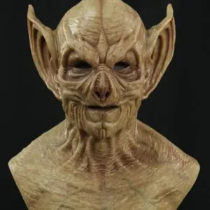 Halloween Horror Latex Monster Mask Creepy Vampire Orc Mask Scary Party Cosplay Costume Prop For Adults