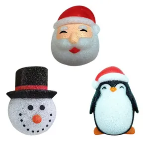 Christmas EVA luminous lampshade snowman penguin wall light holiday party decoration