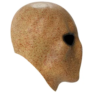 Halloween bose gesichtslose Mann Latex Maske Horror lustige Stein Ausserirdische Kopfbedeckung