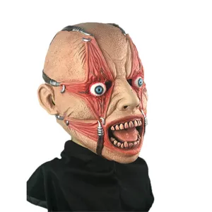 Halloween horror latex mask scary bloody skull vampire headgear spooky party costume prop