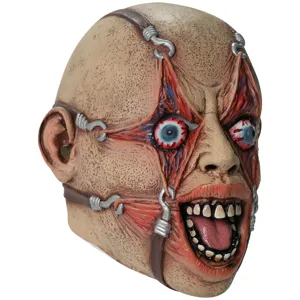 Halloween scary latex mask horror zombie creepy costume party prank prop cosplay decoration