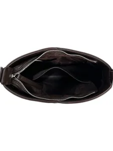 Dark brown women shoulder bag large capacity casual crossbody bag stylish daily fashion tote