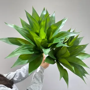 Artificial agave plant leaves bundles for home decor, floral arrangement and interior landscaping.