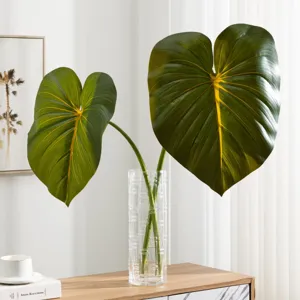 Kunstmatige Monstera philodendron bladeren plant vaas thuis decor binnentafel decoratie