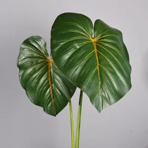 Kunstmatige Monstera Blad Nep Philodendron Plant Groenvoorziening Huisdecoratie