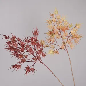 Fausse branche d'érable artificiel feuille d'automne décoration maison arrangement floral plante
