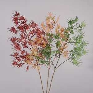 Fausse branche d'érable plumeux pour décoration d'intérieur arrangement floral artificiel