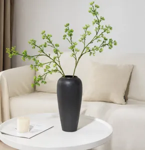 Artificial green fruit branch floral arrangement accessory for Nordic home decoration and styling.