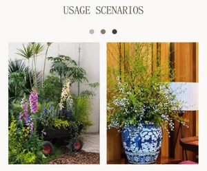 Artificial berry floral branches for Nordic home decor, wedding and interior styling.
