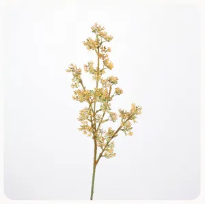 Artificial berry branch single stem floral arrangement detail for nordic home decor wedding showcase