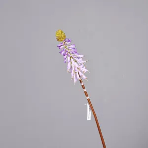 Künstliche Fackel-Lilie Blumenstiel gefälschte Blumendekoration für Heimkultur Detail.