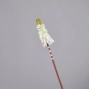 Künstliche Fackellilie Blumenstiel für Heimdekoration Blumenarrangement Fotografie Requisiten.