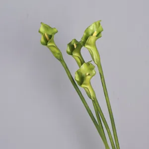 Artificial Calla Lily Fake Flowers Thick PU Arum Lily Home Decor Wedding Photography Props