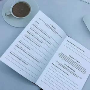 Carnet de mémoire et journal intime pour père avec questions et couverture en cuir pour famille.