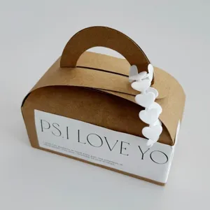 Nastro cuore scatola regalo confezione per matrimonio San Valentino festa decorazione