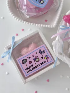 Children's Day greeting card gift box packaging DIY message card cute cartoon design