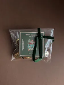 Adesivo di sigillatura per imballaggio regalo di Natale set decorativo festivo DIY