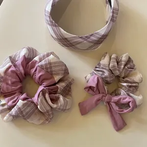 Set apo elastika mallion kai kordela se koreaiko styl gia gynakes axesouar
