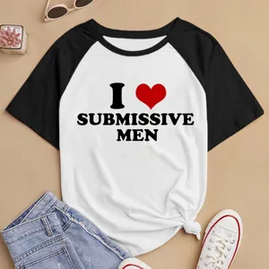 Camiseta raglán de manga corta en contraste con estampado gráfico para moda streetwear