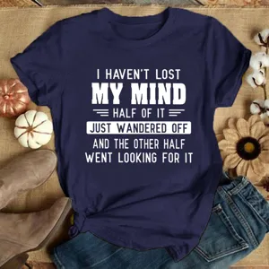 Women short sleeve t-shirt casual funny letter print tee top autumn fashion graphic clothing