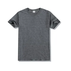 Men's 180g Cotton T-Shirt Classic Crew Neck Short Sleeve Top Basic Solid Color Blank Western Style Tee For Summer Casual Wear
