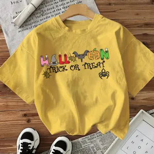 Γυναικείο Halloween T-Shirt Κοντομάνικο Στρογγυλή Λαιμόκοψη Graphic Top Εορταστικό