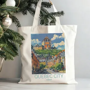 Casual Printed Canvas Tote Bag Large Capacity Commuting Shoulder Handbag Aesthetic Art Student Book Bag