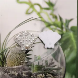 Pearl rhinestone shell DIY patch handmade craft accessory for bags hats garment decoration