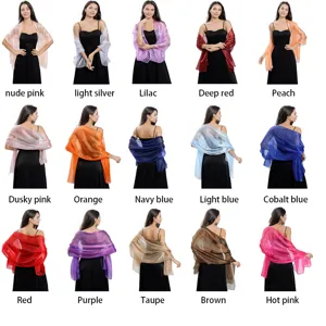 Sheer evening shawl for women, elegant bridal bridesmaid wrap for wedding party and formal dress.
