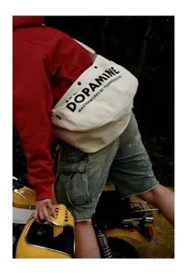 Retro Canvas-Fahrrad-Umhängetasche mit großem Fassungsvermögen, Schultertasche für den Alltag