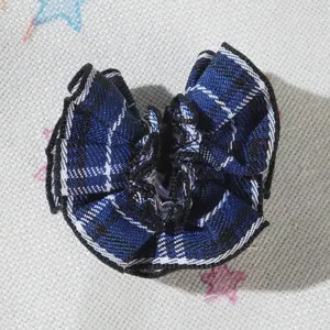 Mini gonna a quadri con fiocco e pizzo per vestiti da bambola fai da te accessori top