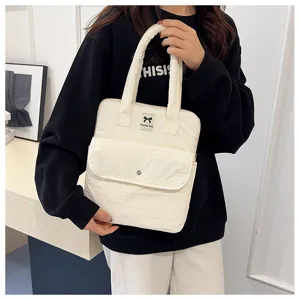 Koreanischer Stil süße iPad Laptop Tasche minimalistische Puffer Aktentasche für Büroalltag