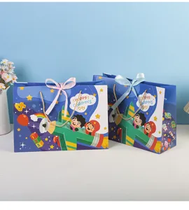 Children's Day gift bag cartoon paper bags party cute present packaging handle box