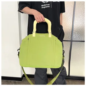 Grand sac de voyage imperméable et portable pour femme sac de sport léger week-end