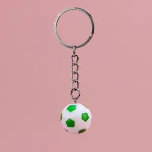 Mini porte-cles ballon de football pendentif creatif accessoire de sac souvenir sport