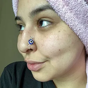 Boze oog neusring nep piercing neusmanchet stijlvolle mode lichaamsjuwelen voor dames