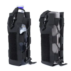 Tactical water bottle pouch MOLLE bag military bottle holder for outdoor cycling hiking fitness