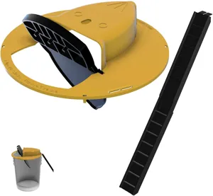 Coperchio secchio trappola per topi riarmabile automatico cattura roditori disinfestazione strumento