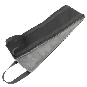 Dog lifting sling detail showing soft fleece lining and sturdy support straps for injured pets.