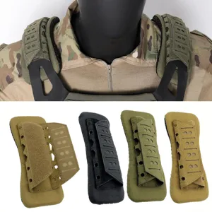 Outdoor Tactical Backpack Shoulder Pad Universal Vest Strap Shock Absorbing Cushioning Breathable Non-Slip Pad