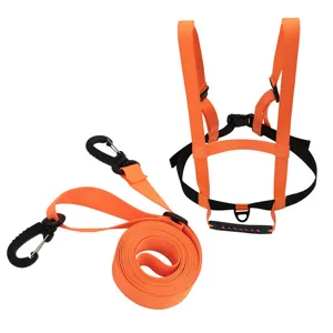 Kinderen outdoor skitraining harnas veiligheid tractie touw set voor wintersport
