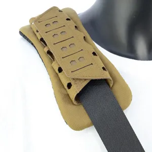 Outdoor tactical shoulder pad backpack shock absorbing strap universal vest cushion pad