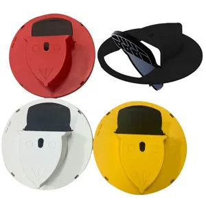 Trappola per topi a ribalta per secchio autoripristinante, plastica resistente per interni ed esterni.