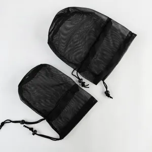 Atmungsaktive Haustier-Schutznetzmaske mit Kordelzug für Outdoor-Wandern und Abenteuer.