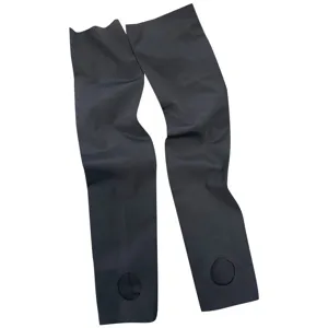 Summer ice silk sun protection sleeves for men and women, seamless anti-UV cycling driving cover.