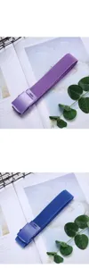 Casual woven canvas belt for men and women with automatic buckle for daily jeans wear.