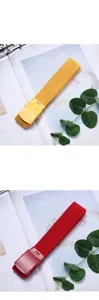 Casual canvas belt with metal automatic buckle, unisex minimalist design for jeans.