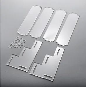 Transparenter Acryl 3-Stufen Display Ständer Ersatzteile Set für Figuren und Cupcakes.